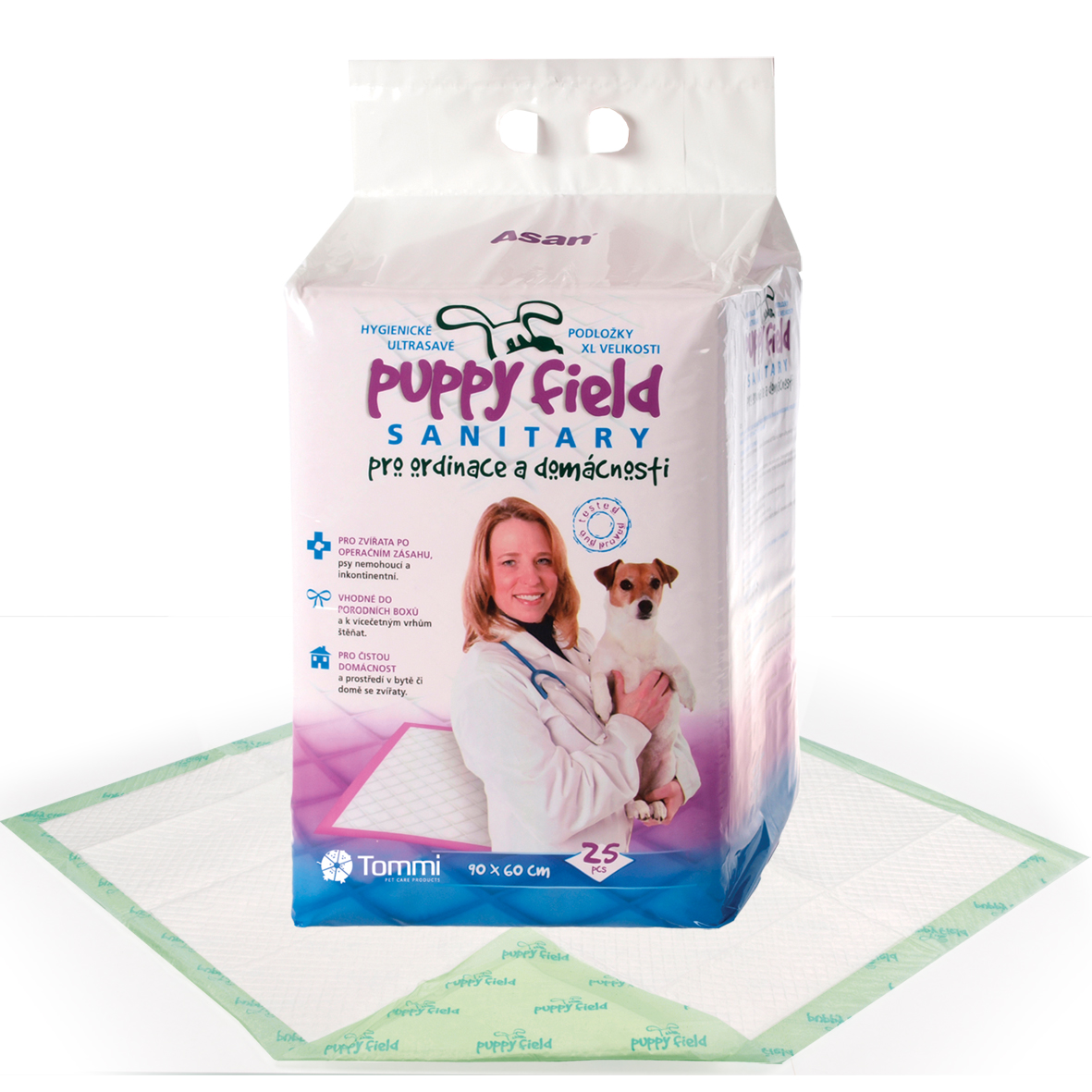 PUPPY FIELD SANITARY 1ks 90x60cm
