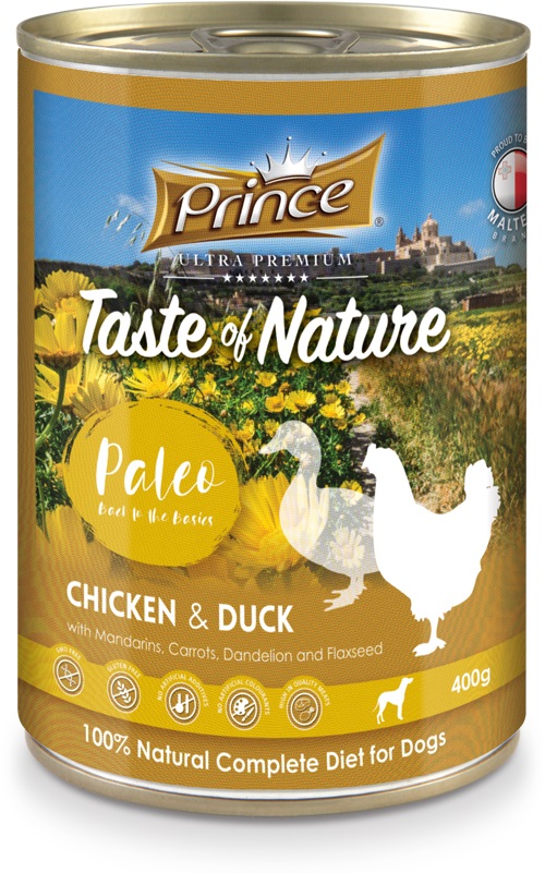 PRINCE PALEO KUŘE KACHNA 400G