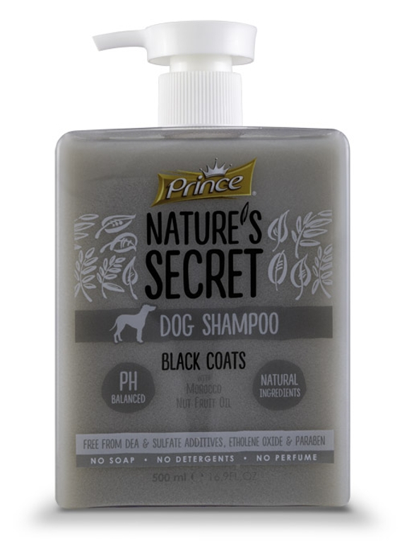 NATURE´S SECRET DOG SHAMPOO BLACK COATS 500 ml