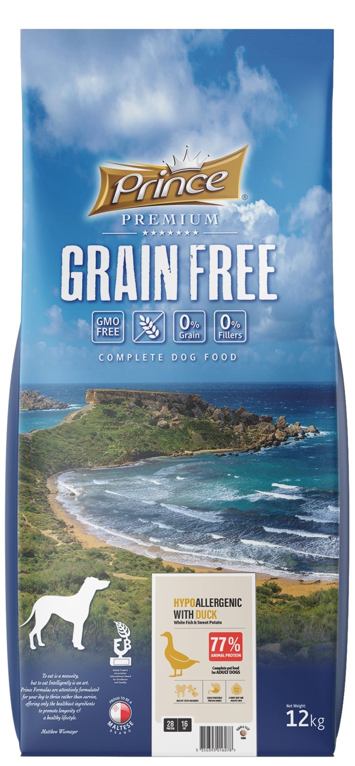 PRINCE HYPOALLERGENIC WITH DUCK 12KG