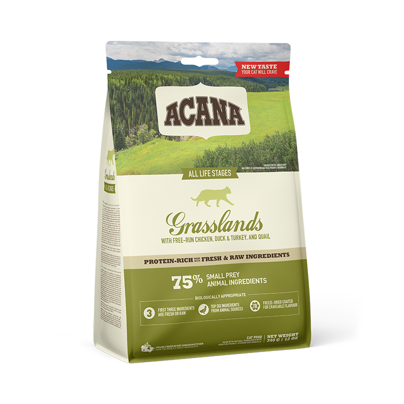 ACANA GRASSLANDS CAT 340 g GRAIN-FREE