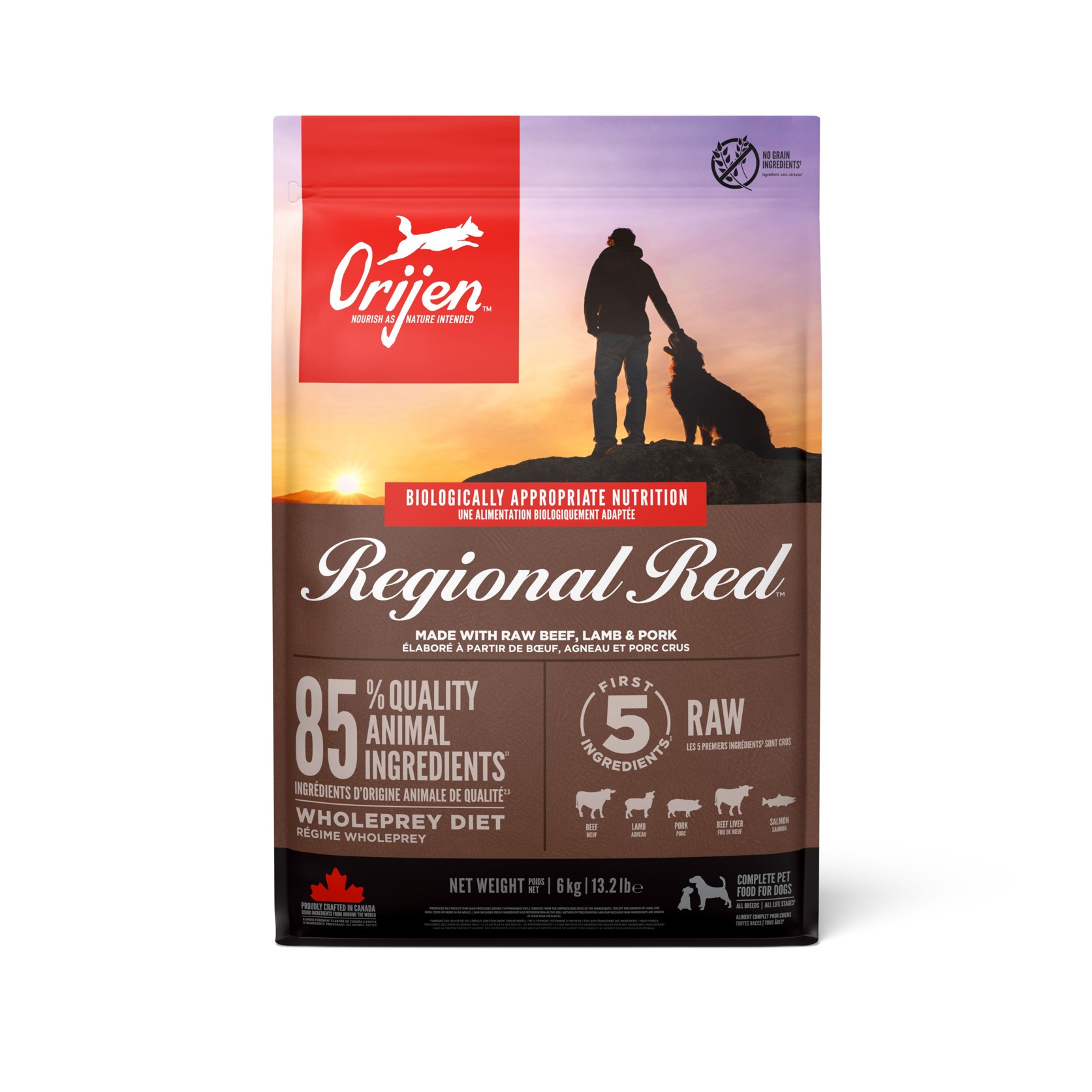 ORIJEN REGIONAL RED 6 kg