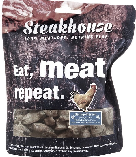 STEAKHOUSE POULTRY HEARTS 40g