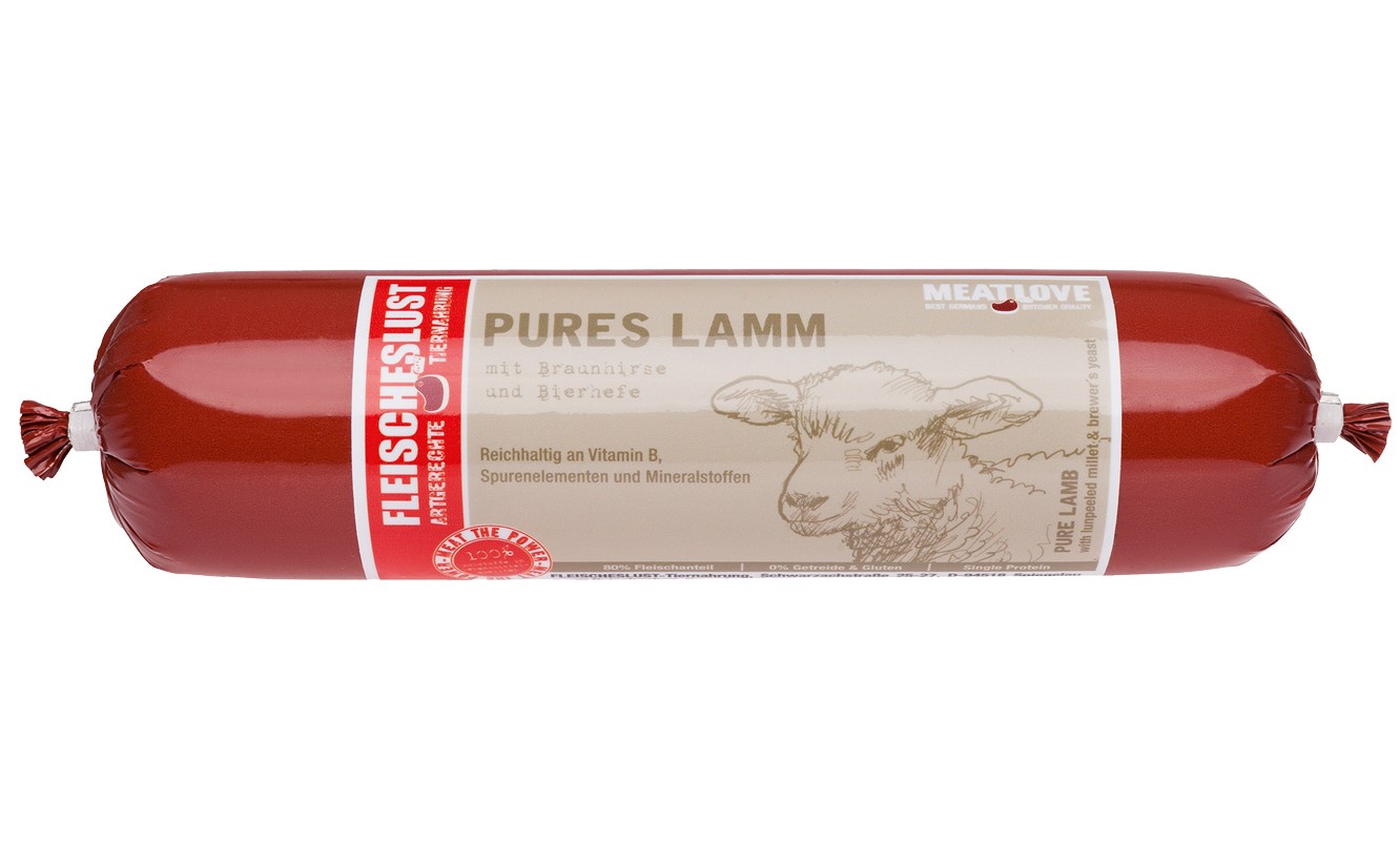 PURE LAMB 400g with brown millet