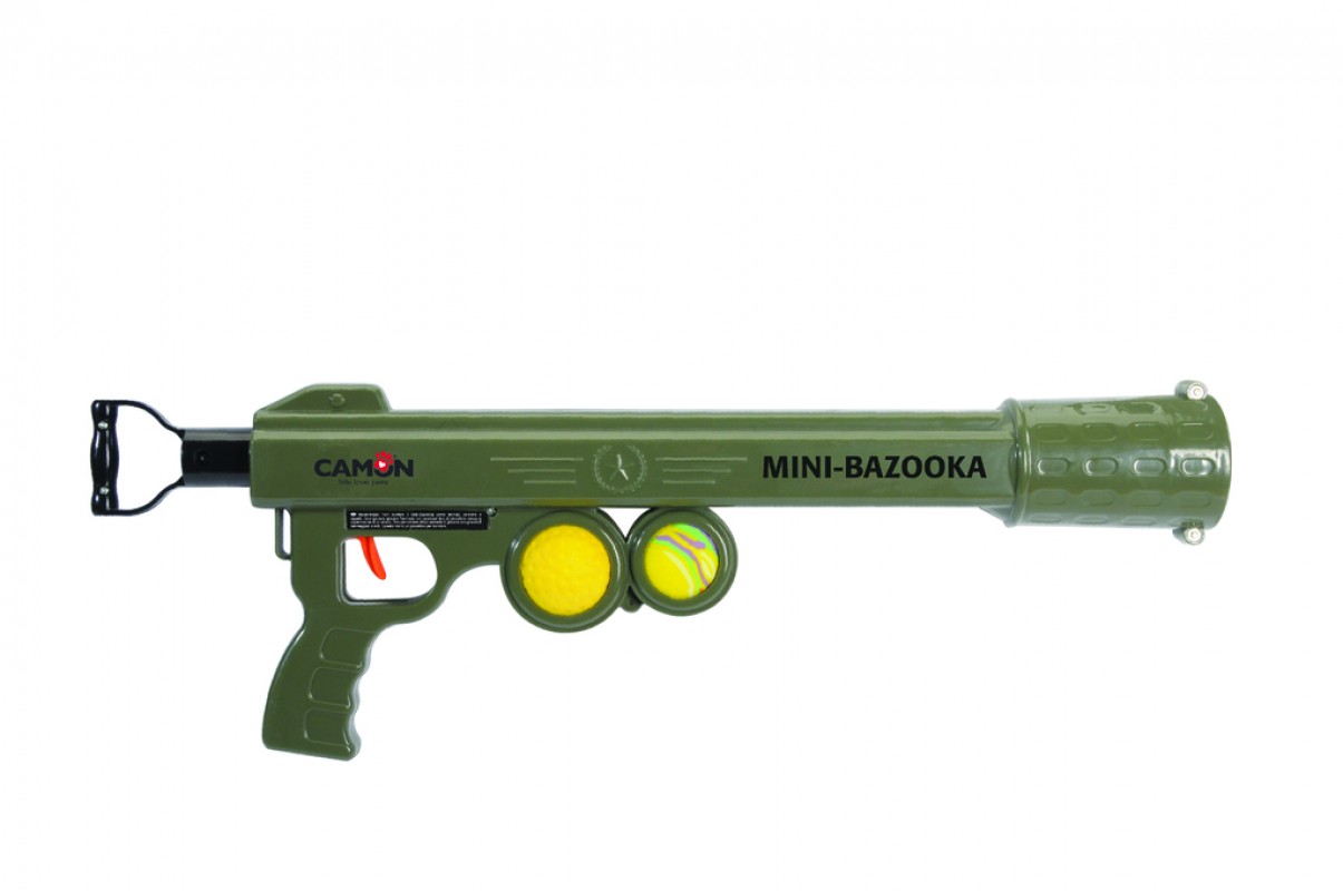 BAZZOKA MINI 12 m + 2x MÍČEK SOFT EVA