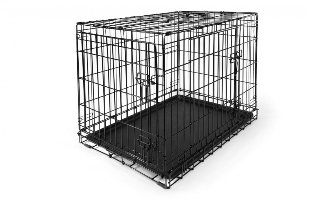 SKLÁDACÍ KOVOVÁ KLEC 62x46x53 cm