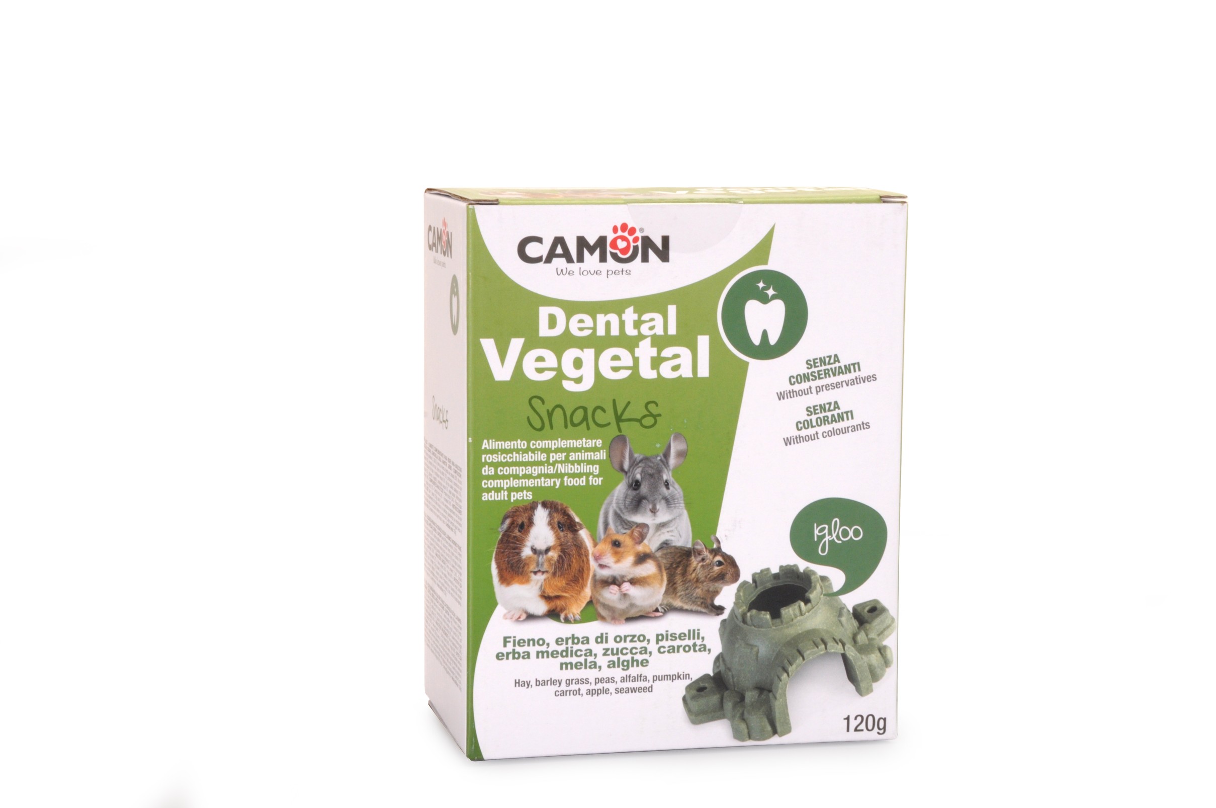 SVAČINKA IGLU MIX 120 g 15,8x11x6,5 cm HLODAVEC