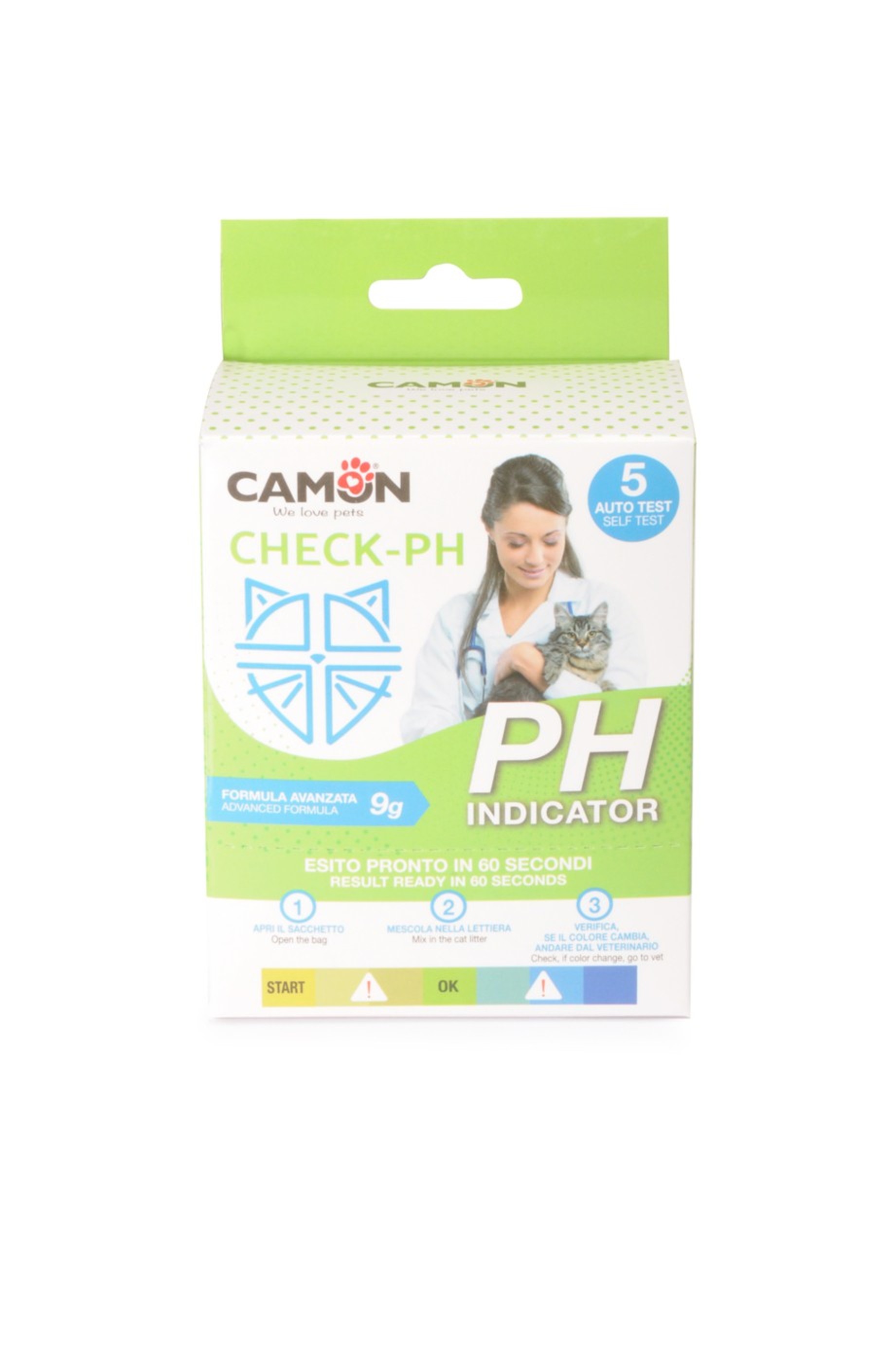 CHECK-PH KONTROLA MOČI 9g CAMON