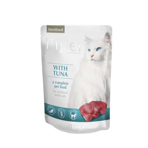 PIPER CAT S TUŇÁKEM STERILISED 100 g