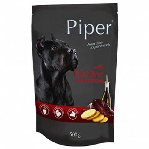 PIPER S HOVĚZÍMI JÁTRY A BRAMBORAMI 500 g