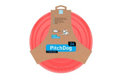 PITCH DOG LÉTAJÍCÍ TALÍŘ 24 cm RŮŽOVÁ