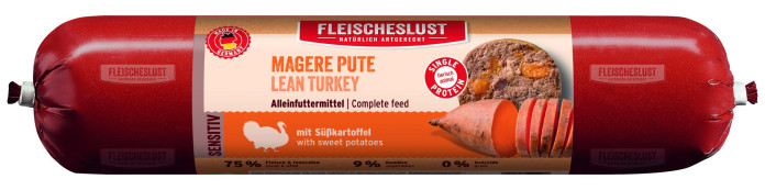 detail LEAN TURKEY 400g with sweet potatoes