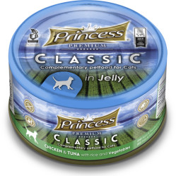PRINCESS PREMIUM KUŘE, TUŇÁK, ZELENINA,RÝŽE 170G
