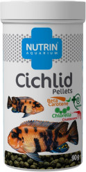 NUTRIN AQUARIUM - CICHLID PELLETS 90G (250ML)