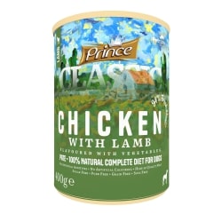 detail PRINCE PREMIUM CLASSIC LAMB WITH CHICKEN & VEGETABLES 400G