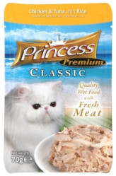 PRINCES POUCH 70G TUNA AND CHICKEN