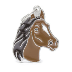 WILD BROWN HORSE