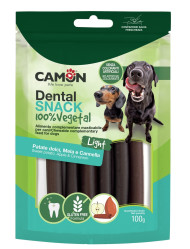 SNACK DENTAL TYČKY 12 cm 100 g 100% VEGETAL JABLKA + SKOŘICE