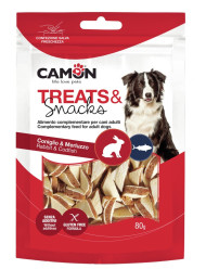 SNACKS TROJUHELNÍK 1,5 x 0,5 cm KRÁLÍK + TRESKA 80 g