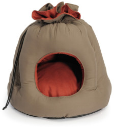 BOUDA CAT 50x50x45 cm HNĚDÁ CAMON