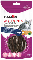 DENTAL SNACKS CAT KUŘE + TRESKA 45 g