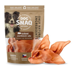 DOG SNAQ - SUŠENÉ VEPŘOVÉ UŠI 4 ks