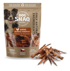 DOG SNAQ - SUŠENÉ KUŘECÍ PAŘÁTY 100 g