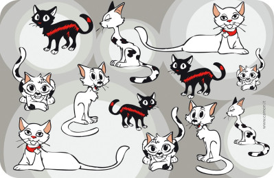 PODLOŽKA POD MISKY MIAO 43x28 cm