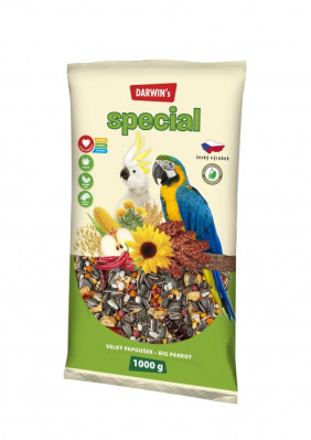 DARWINS VELKÝ PAPOUŠEK SPECIAL 1000 g
