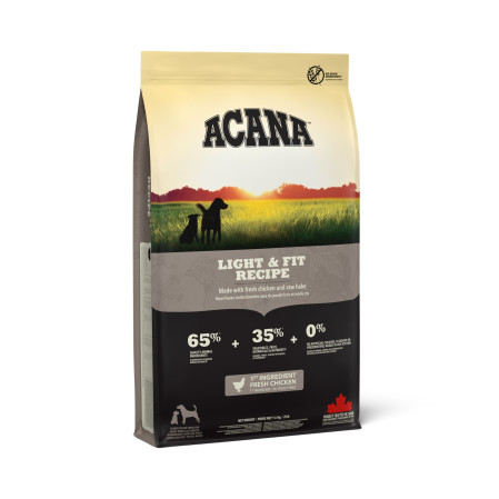 detail ACANA LIGHT & FIT RECIPE 11,4 kg