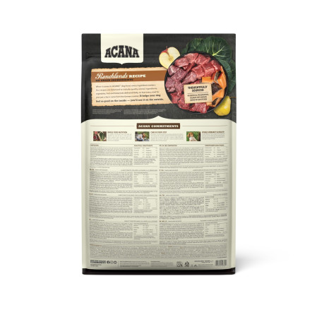 detail ACANA RANCHLANDS DOG 6 kg