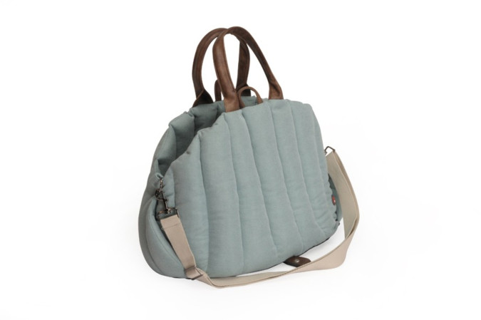 detail CAMON TAŠKA BORSA 50x30x35 cm VERDE ACQUA 12 kg ZELENÁ