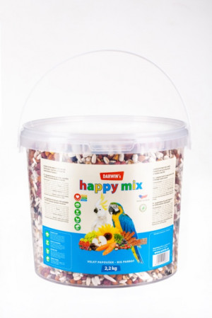 detail DARWINS VELKÝ PAPOUŠEK HAPPY MIX 2,2 Kg