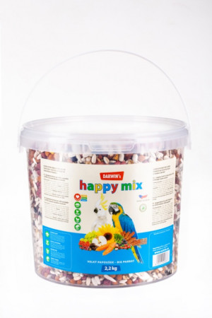 detail DARWINS VELKÝ PAPOUŠEK HAPPY MIX 2,2 Kg