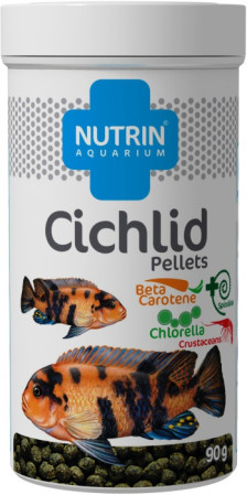 detail NUTRIN AQUARIUM - CICHLID PELLETS 90G (250ML)