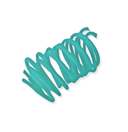 detail INTERAKTIVNÍ SPIRÁLY V RŮZNÝCH BARVÁCH 5CM