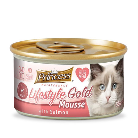 detail LIFESTYLE GOLD MOUSSE - SALMON 85G