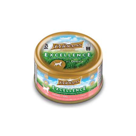 detail PRINCESS TINS KUŘE/TUŇÁK/LOSOS 70G