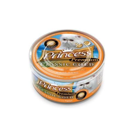 detail PRINCESS PREMIUM KURE, TUNAK, RYZE, PAPAYA 170G - REDUKCE CHLUP.BEZOARU