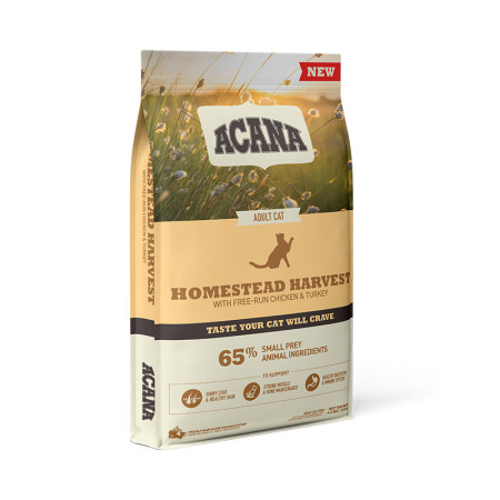 detail ACANA HOMESTEAD HARVEST CAT 4,5 kg