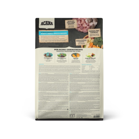 detail ACANA PUPPY SMALL BREED RECIPE 2 kg