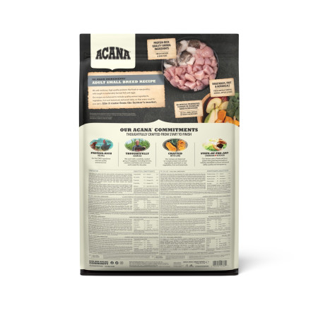 detail ACANA ADULT SMALL BREED RECIPE 6 kg