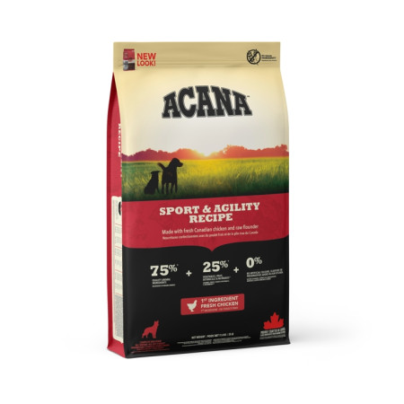 detail ACANA SPORT & AGILITY 11,4 kg RECIPE