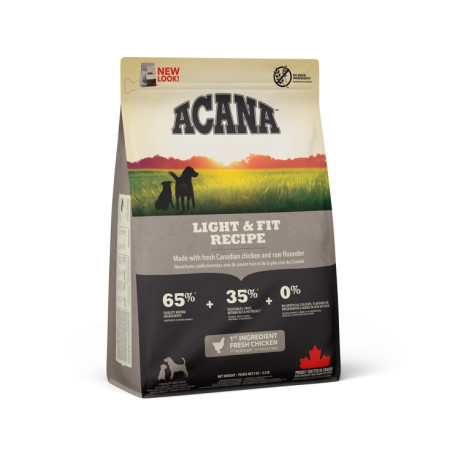 detail ACANA LIGHT & FIT RECIPE 2 kg