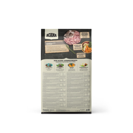 detail ACANA LIGHT & FIT RECIPE 11,4 kg