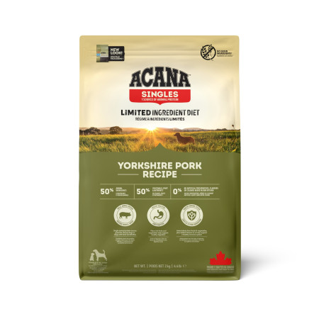detail ACANA YORKSHIRE PORK 2 kg SINGLES
