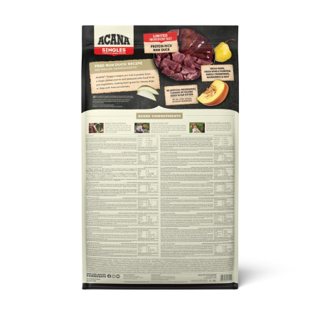 detail ACANA FREE-RUN DUCK 11,4 kg SINGLES