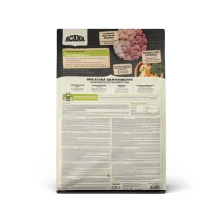 detail ACANA GRASSLANDS DOG 2 kg