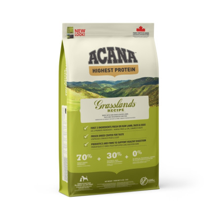 detail ACANA GRASSLANDS DOG 11,4 kg