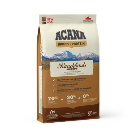 detail ACANA RANCHLANDS DOG 11,4 kg